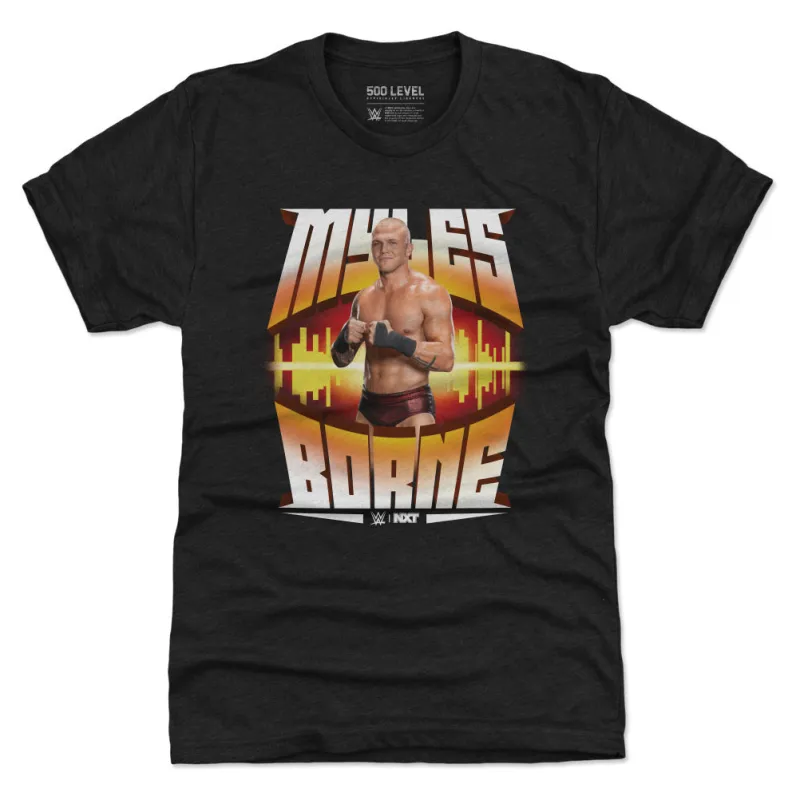 Myles Borne WWE Vibe Waves WHT made by 500 Level