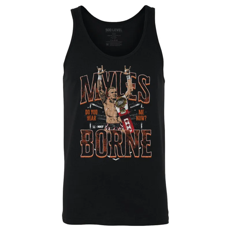 Myles Borne WWE Do You Hear Me Now WHT made by 500 Level