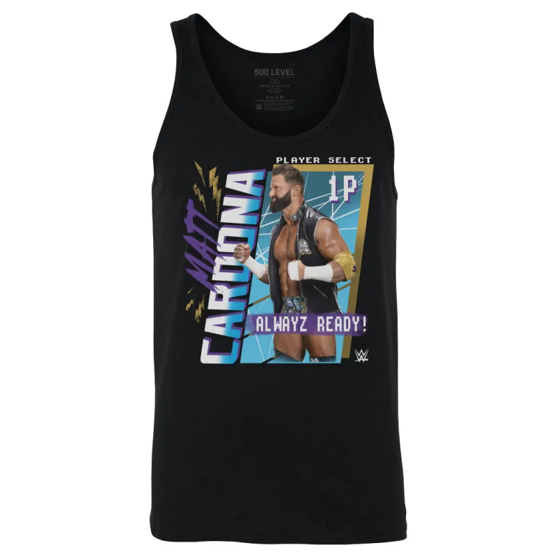 Matt Cardona WWE Alwayz Ready WHT made by 500 Level