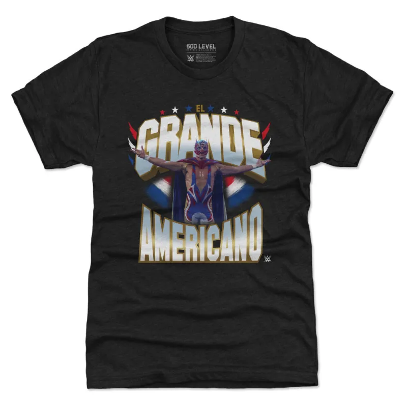 El Grande Americano WWE Stars & Stripes WHT made by 500 Level