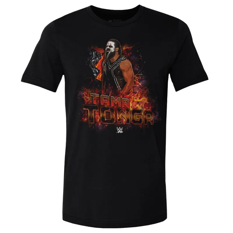 Tama Tonga WWE Flames WHT made by 500 Level