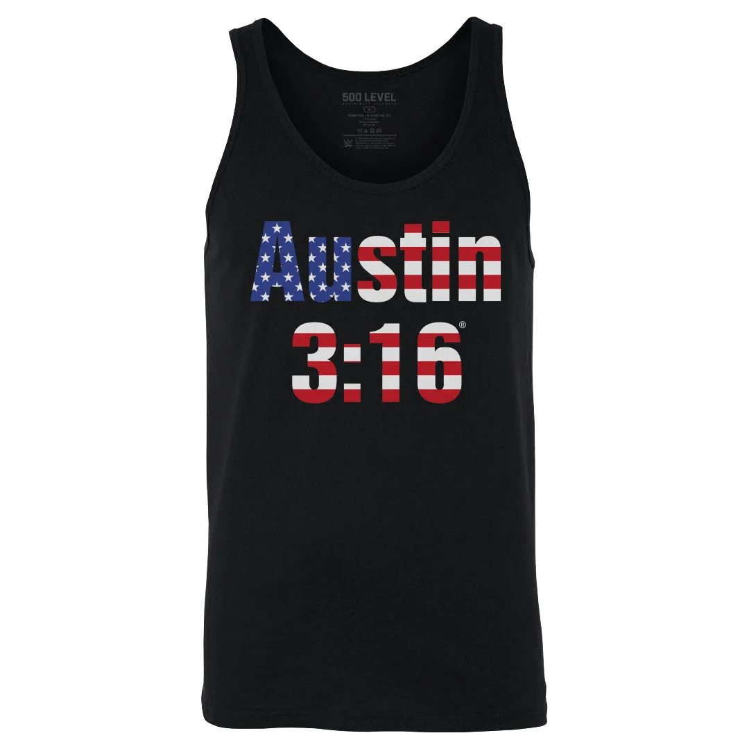 Stone Cold Steve Austin WWE 316 American Flag WHT sold by 500 Level