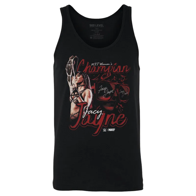 Jacy Jayne WWE NXT Women's Champion Grunge WHT made by 500 Level