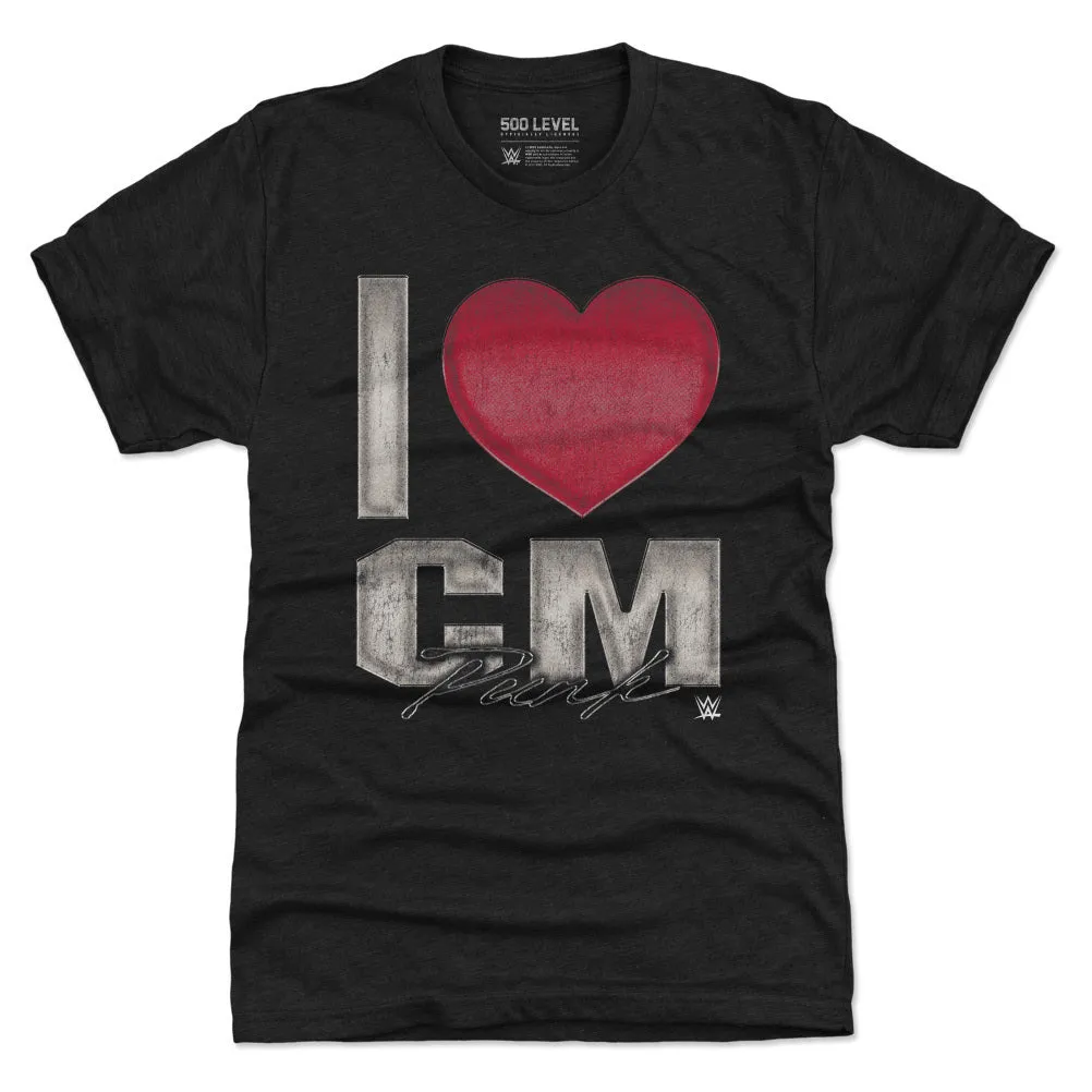 CM Punk I Love WHT sold by 500 Level
