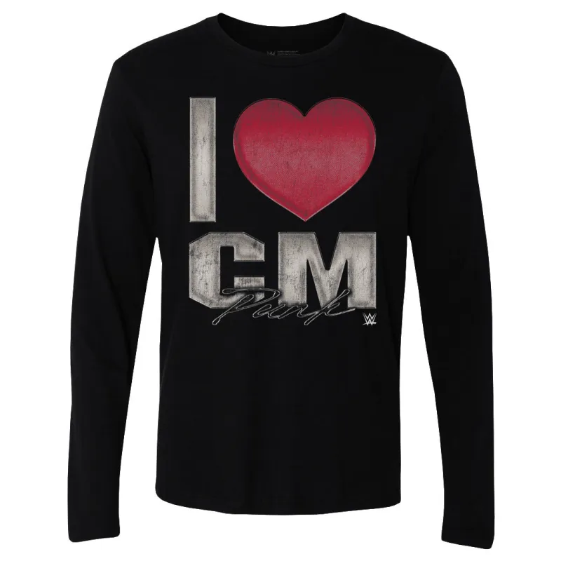 CM Punk I Love WHT made by 500 Level