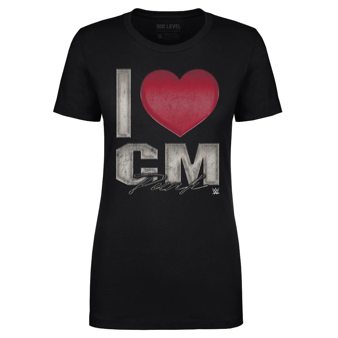 CM Punk I Love WHT sold by 500 Level