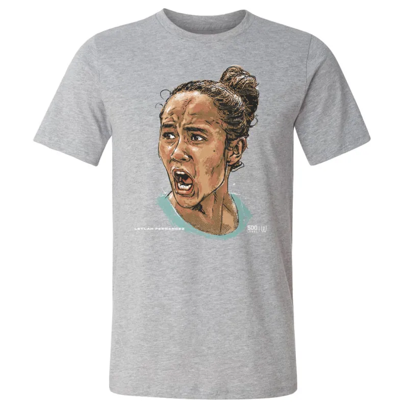 Leylah Fernandez Portrait WHT made by 500 Level