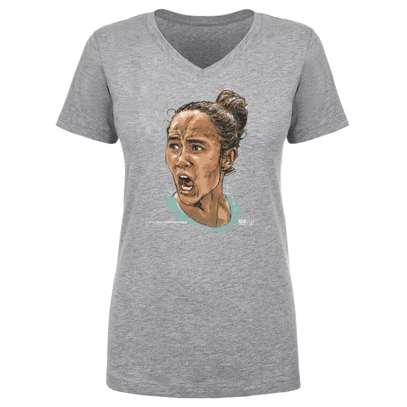 Leylah Fernandez Portrait WHT made by 500 Level