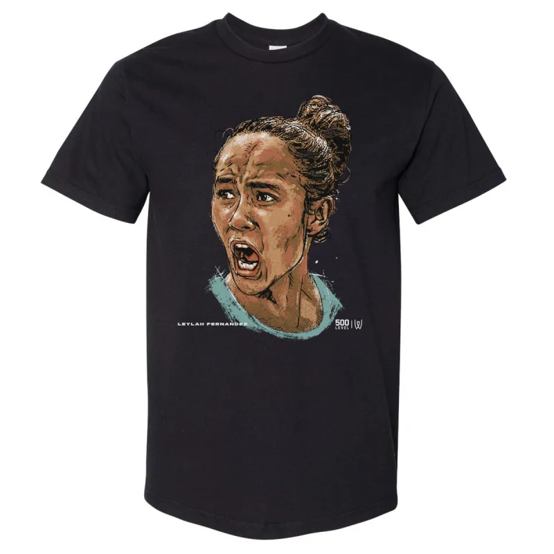 Leylah Fernandez Portrait WHT made by 500 Level