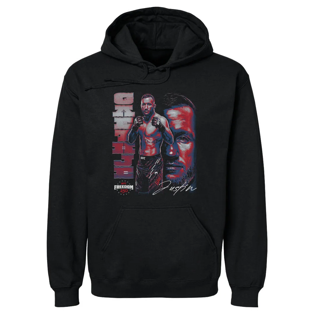 Justin Gaethje UFC Vertical Name WHT sold by 500 Level