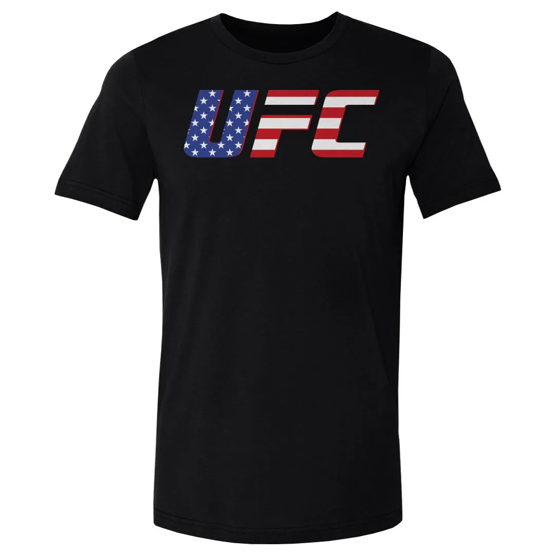 UFC Logo American Flag WHT sold by 500 Level