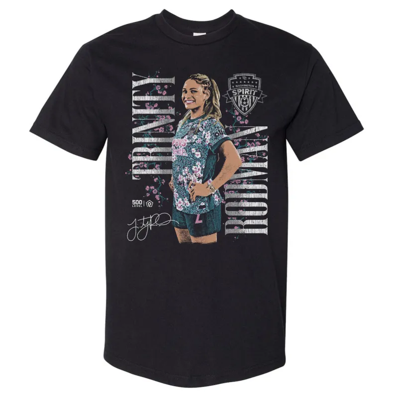 Trinity Rodman Washington Spirit Cherry Blossoms WHT made by 500 Level