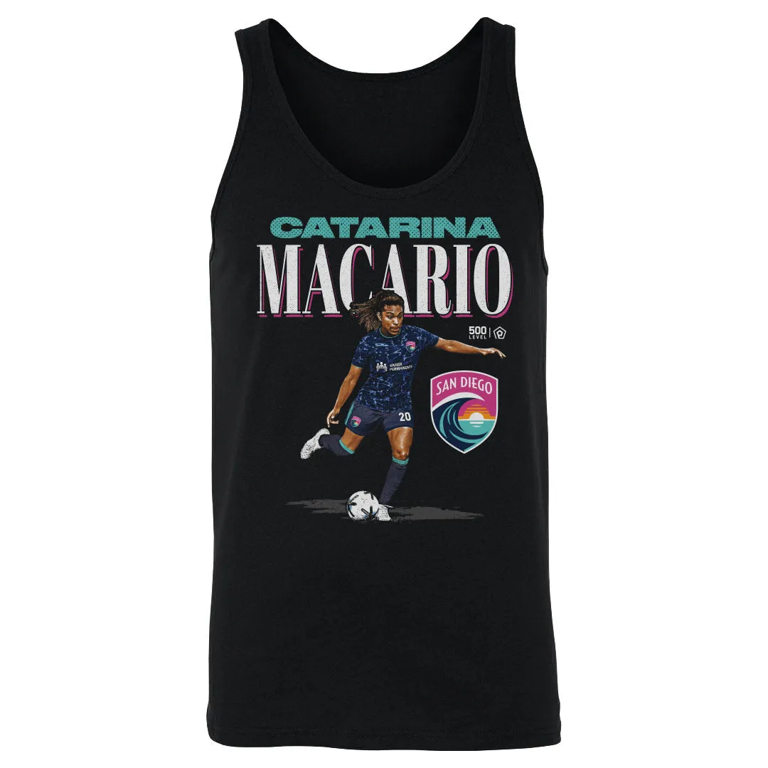 Catarina Macario San Diego Wave FC Player Name WHT sold by 500 Level
