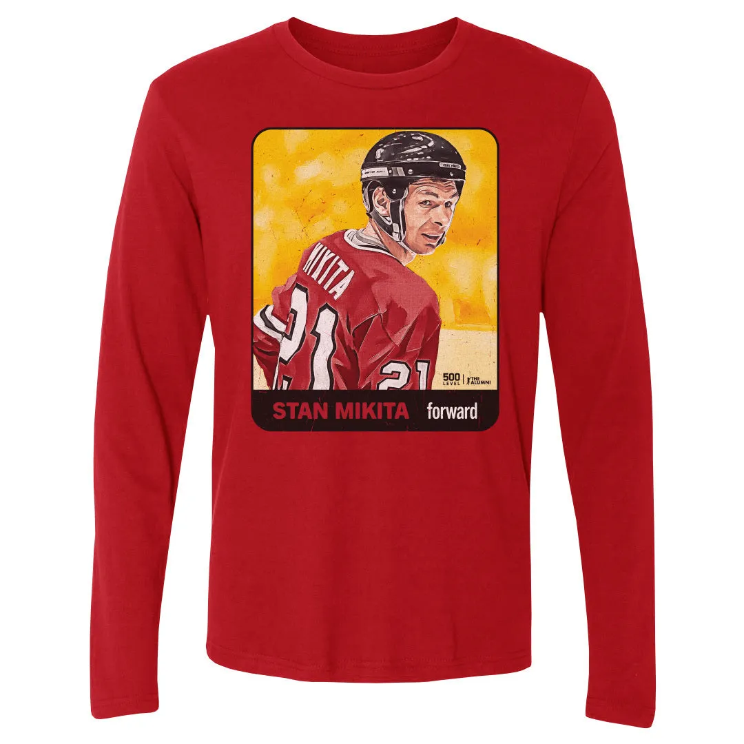 Stan Mikita Chicago Vintage Card WHT sold by 500 Level product image thumbnail 2