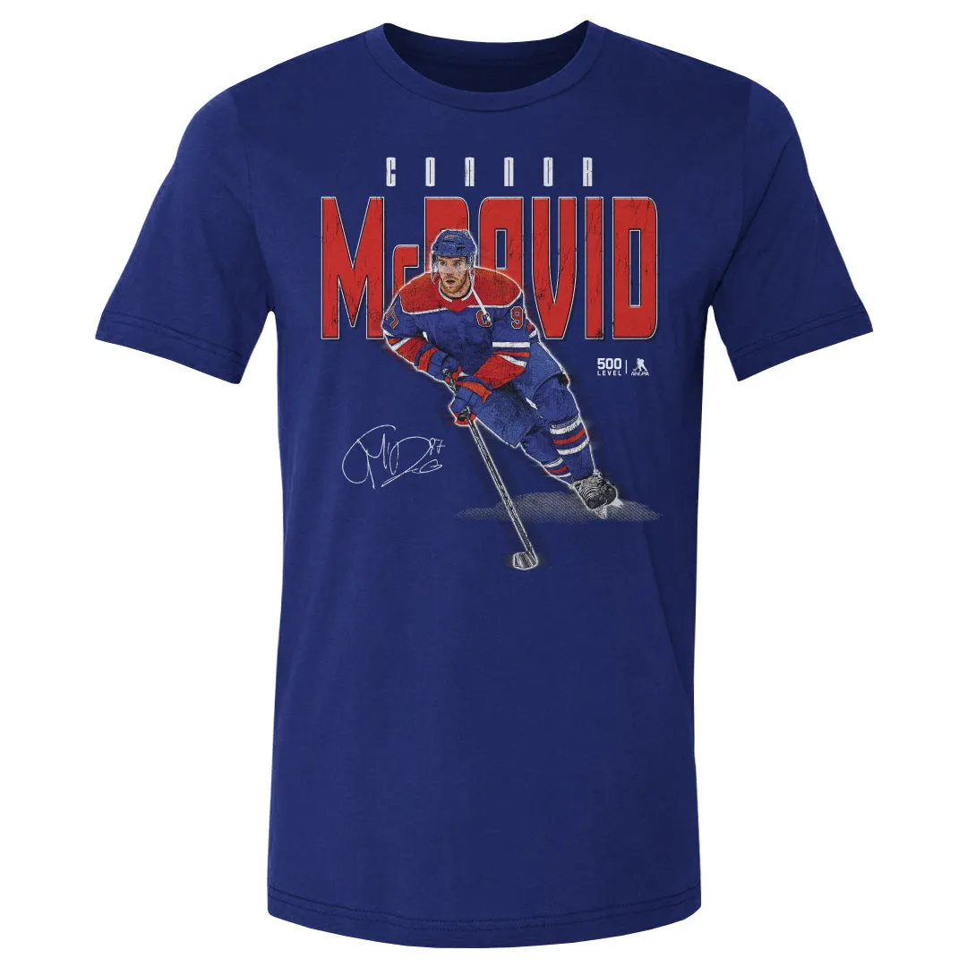 Connor McDavid Edmonton Player Name WHT sold by 500 Level