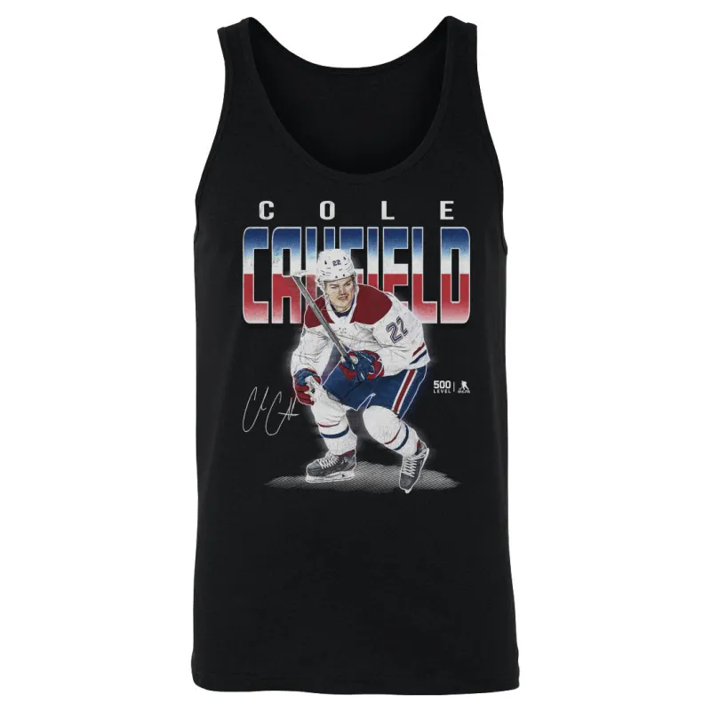 Cole Caufield Montreal Player Name WHT made by 500 Level