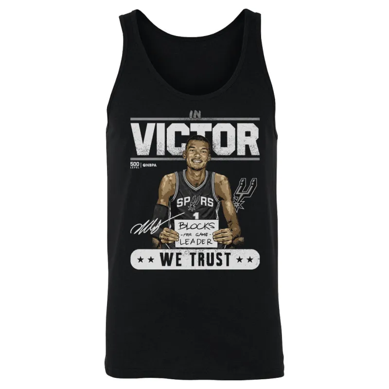 Victor Wembanyama San Antonio Spurs Blocks Leader Trust WHT made by 500 Level