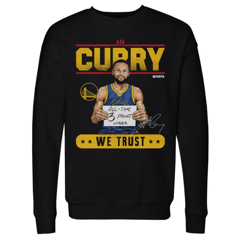 Steph Curry Golden State Warriors 3 Point Leader Trust WHT made by 500 Level