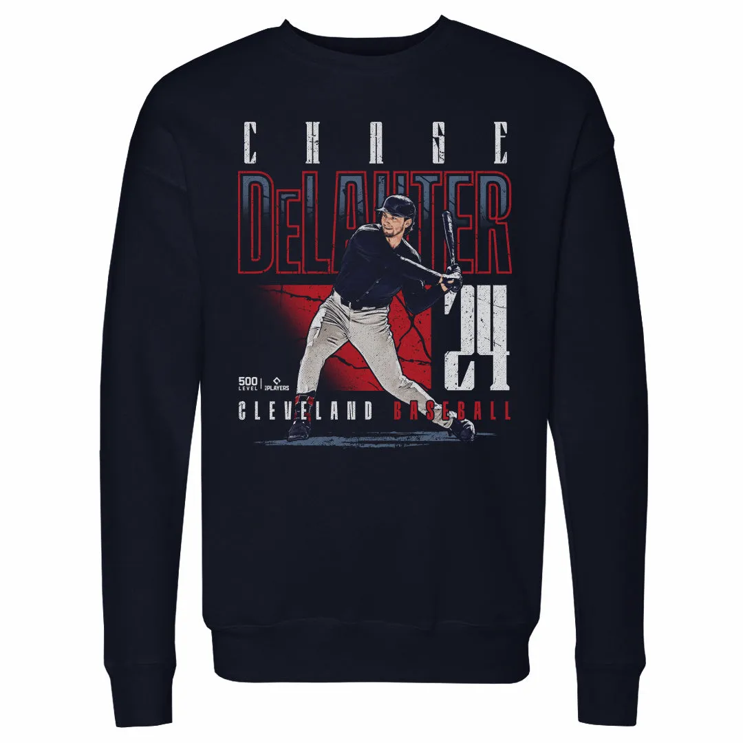 Chase DeLauter Cleveland Player Name WHT sold by 500 Level