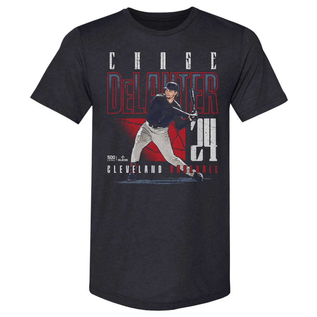 Chase DeLauter Cleveland Player Name WHT sold by 500 Level