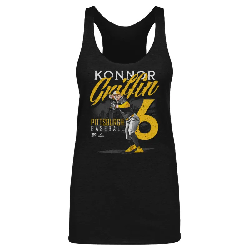 Konnor Griffin Pittsburgh Player Name WHT made by 500 Level