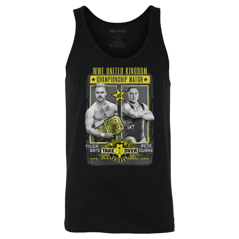 NXT Take Over 2017 Tyler Bate Vs. Pete Dunne WHT made by 500 Level