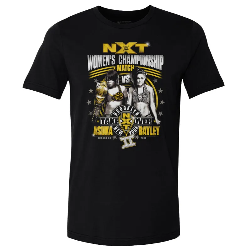 NXT Take Over 2016 Asuka Vs. Bayley WHT made by 500 Level