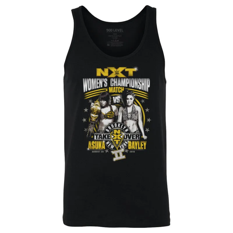 NXT Take Over 2016 Asuka Vs. Bayley WHT made by 500 Level