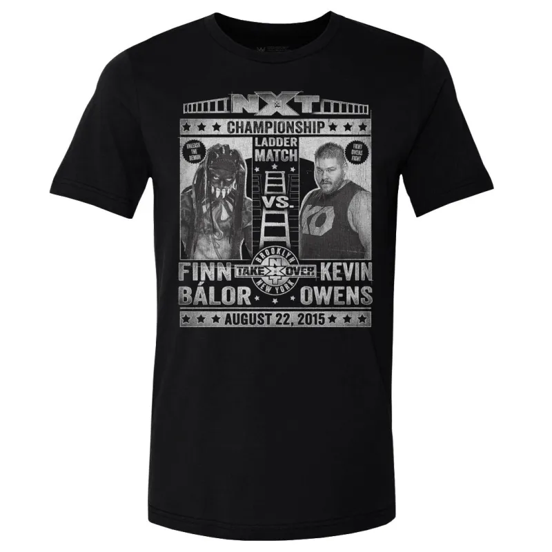 NXT Take Over 2015 Finn Balor Vs. Kevin Owens WHT made by 500 Level