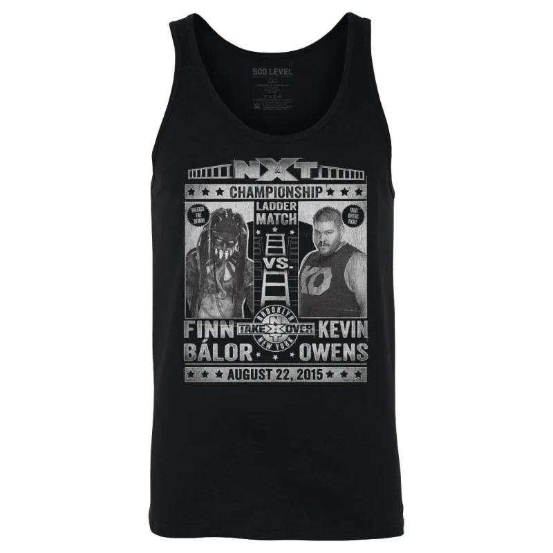 NXT Take Over 2015 Finn Balor Vs. Kevin Owens WHT made by 500 Level