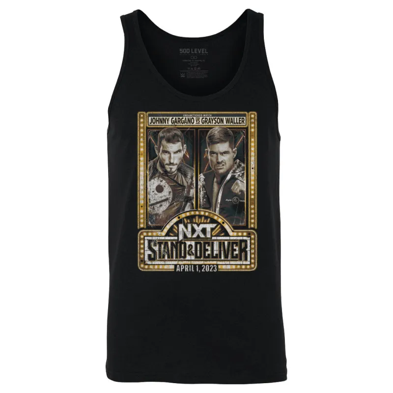 NXT Stand & Deliver 2023 Johnny Gargano Vs. Grayson Waller WHT made by 500 Level