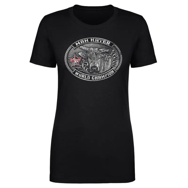 Man Hater PBR Emblem Belt Buckle WHT made by 500 Level