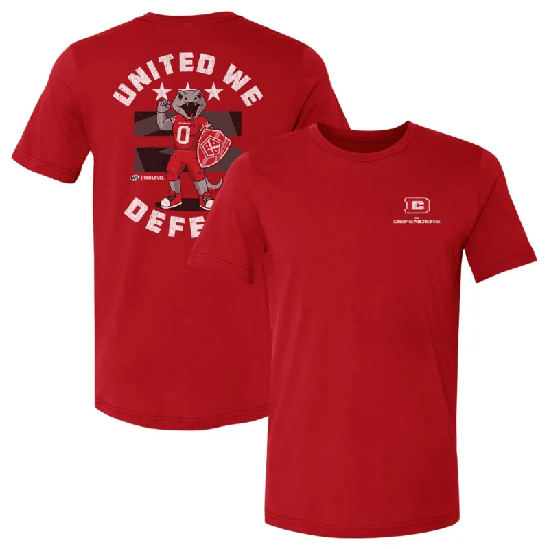 DC Defenders Mascot United F&B WHT made by 500 Level