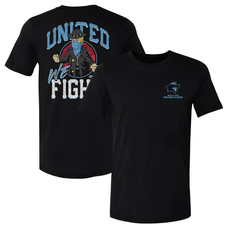 Dallas Renegades Mascot United F&B WHT made by 500 Level