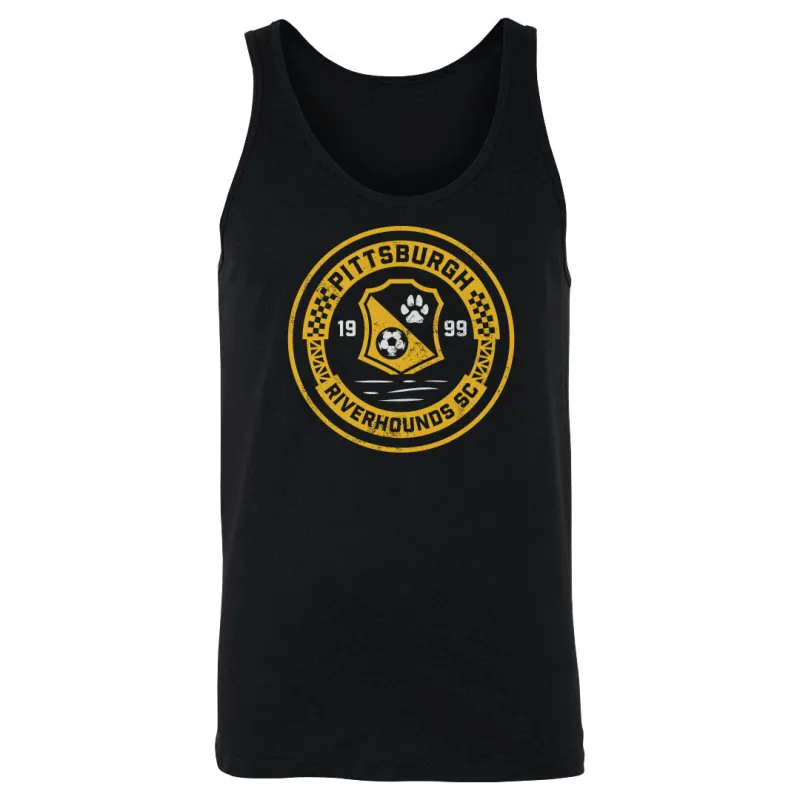 Pittsburgh Riverhounds SC Vintage Primary Logo WHT made by 500 Level