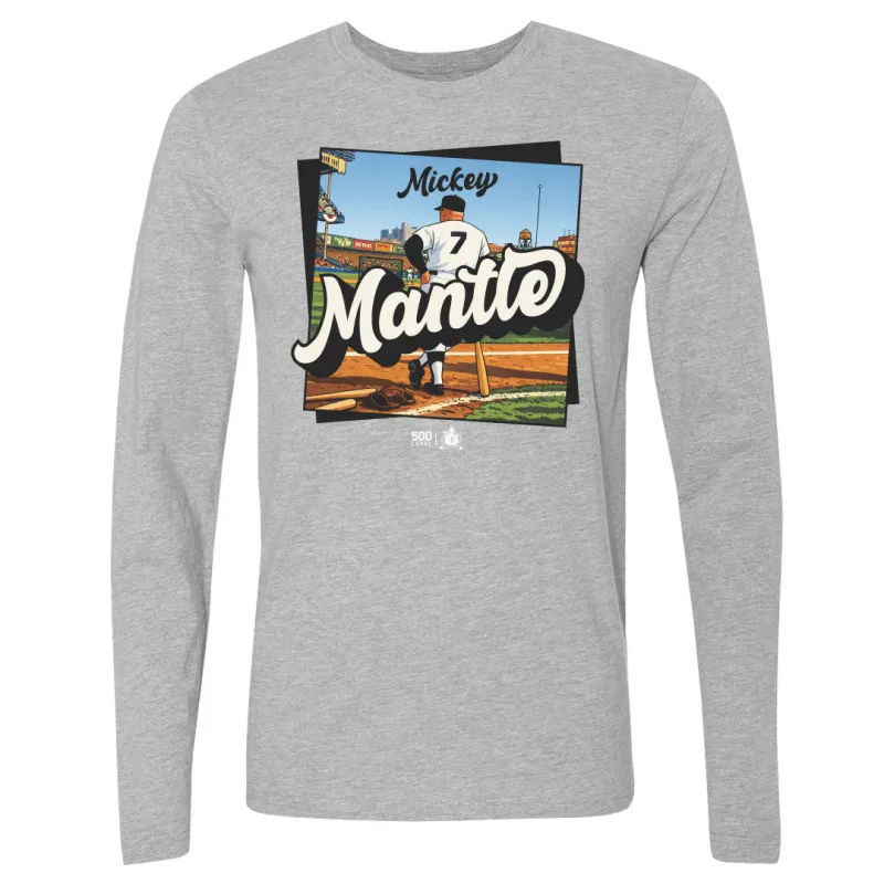 Mickey Mantle New York Y Stadium WHT made by 500 Level