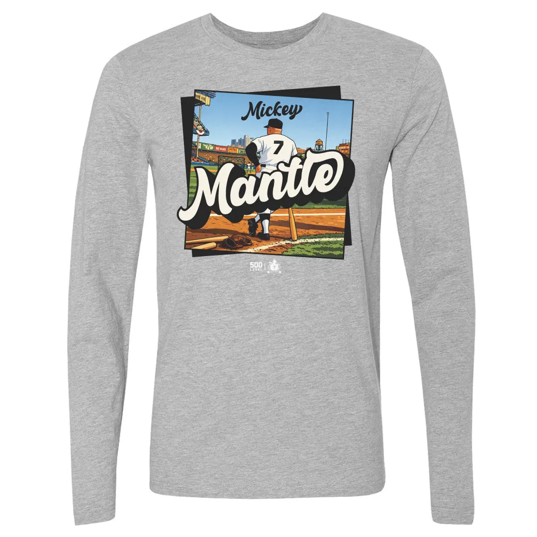 Mickey Mantle New York Y Stadium WHT sold by 500 Level
