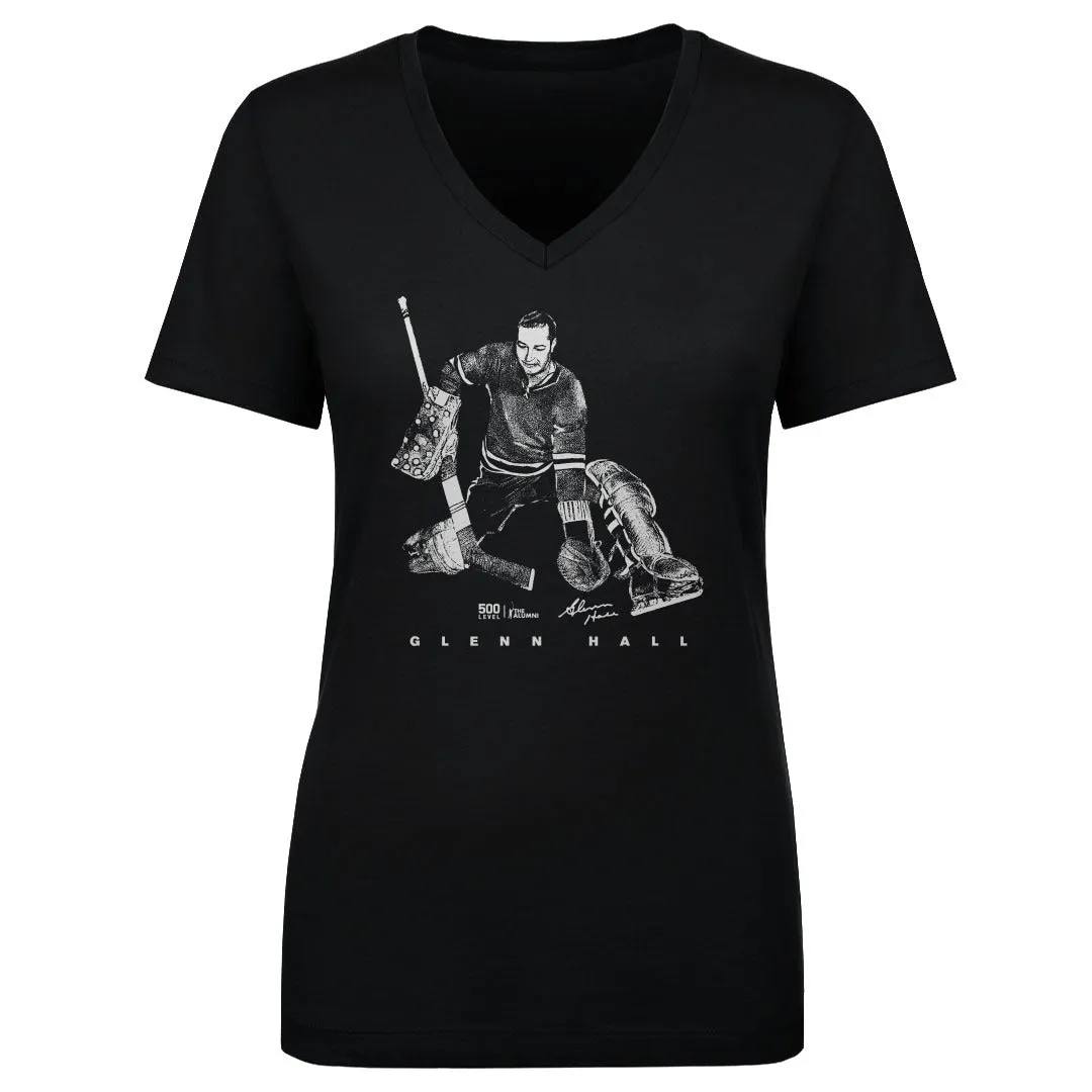 Glenn Hall Chicago Bitmap WHT sold by 500 Level