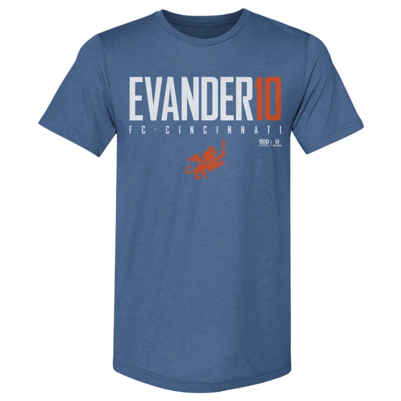 Evander FC Cincinnati Elite WHT made by 500 Level