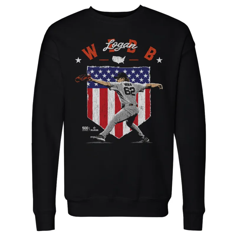 Logan Webb San Francisco Country Flag WHT made by 500 Level