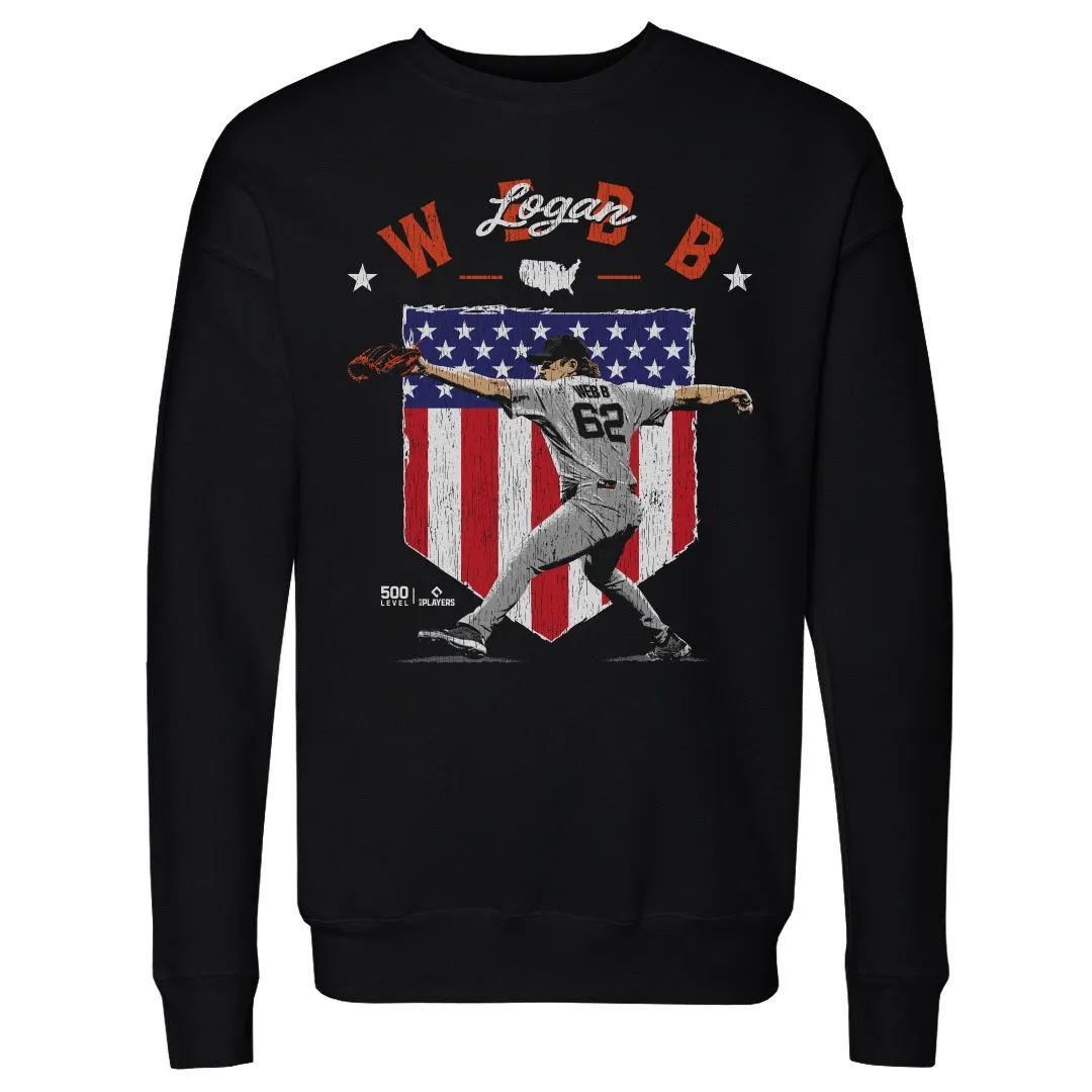 Logan Webb San Francisco Country Flag WHT sold by 500 Level