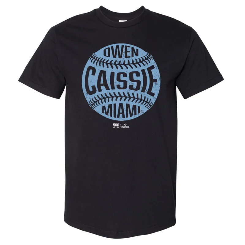 Owen Caissie Miami Vintage Baseball WHT made by 500 Level