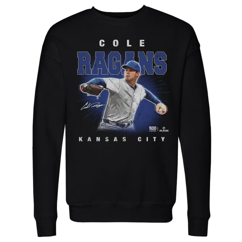 Cole Ragans Kansas City Player Name WHT made by 500 Level