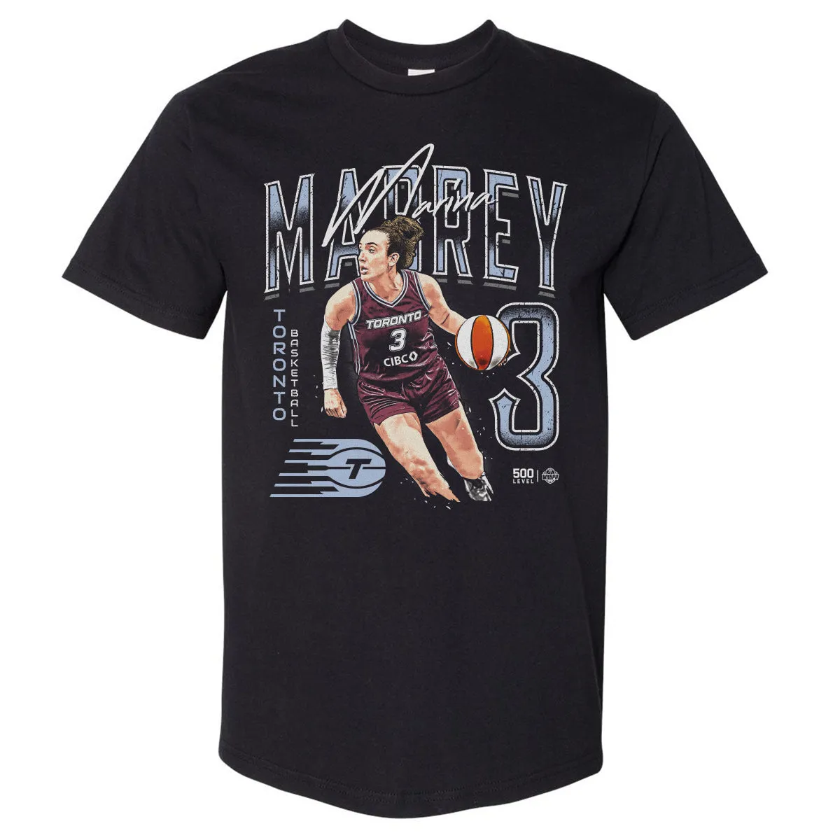 Marina Mabrey Toronto Tempo Player Name WHT sold by 500 Level