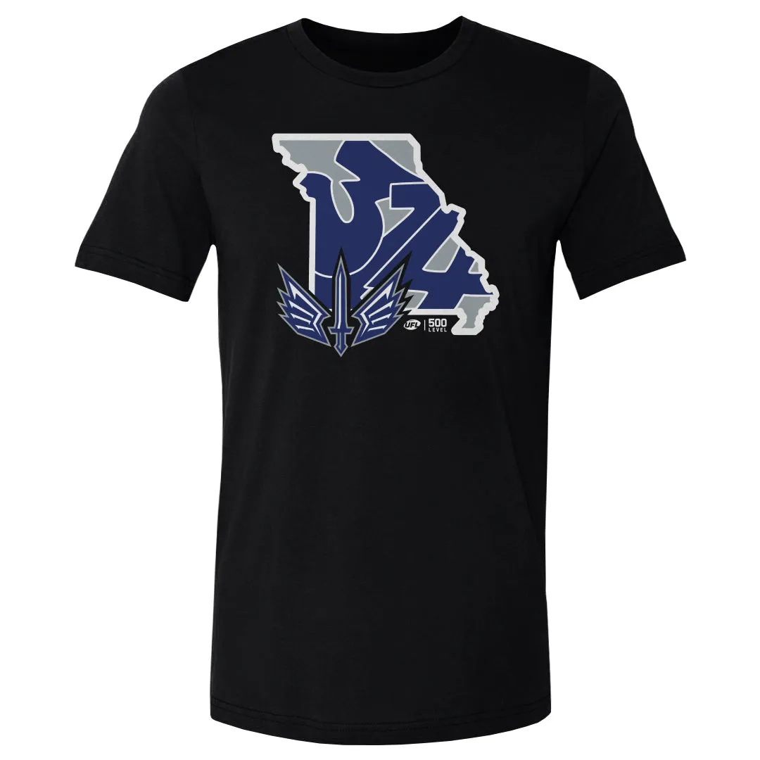 St. Louis Battlehawks Area Code Silhouette WHT sold by 500 Level