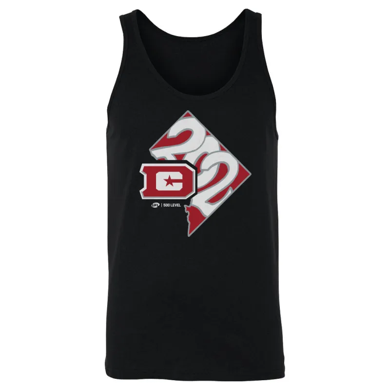 DC Defenders Area Code Silhouette WHT made by 500 Level