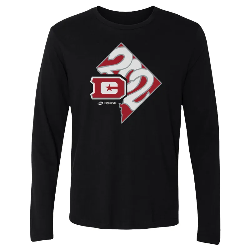 DC Defenders Area Code Silhouette WHT made by 500 Level