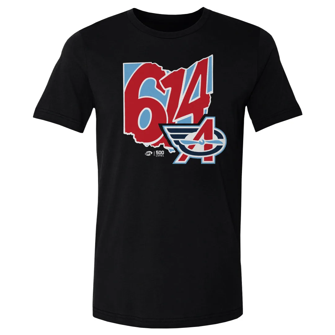 Columbus Aviators Area Code Silhouette WHT sold by 500 Level