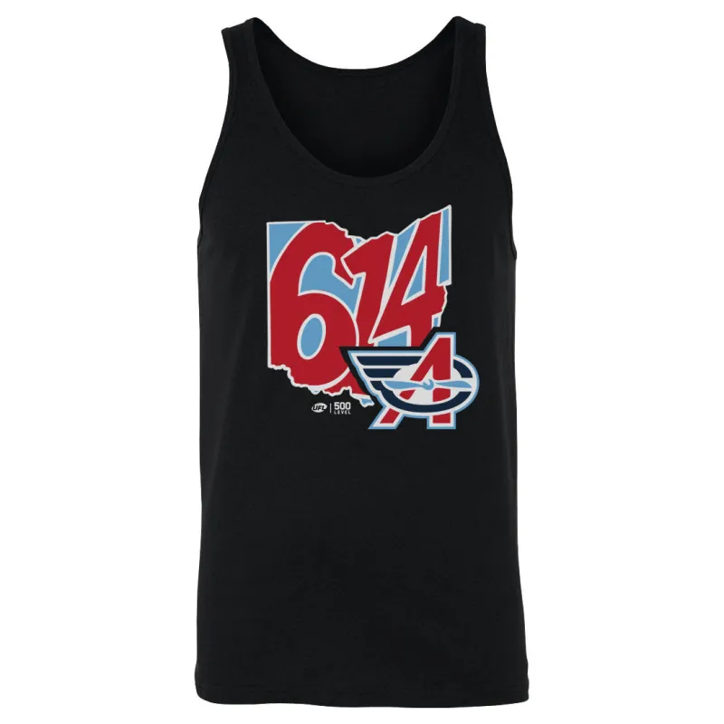 Columbus Aviators Area Code Silhouette WHT made by 500 Level