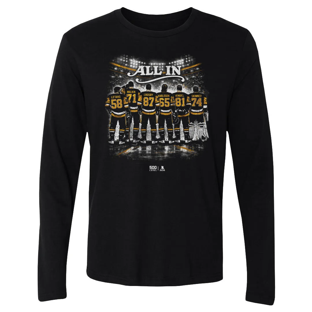 Pittsburgh Hockey 2026 Playoffs All In WHT sold by 500 Level